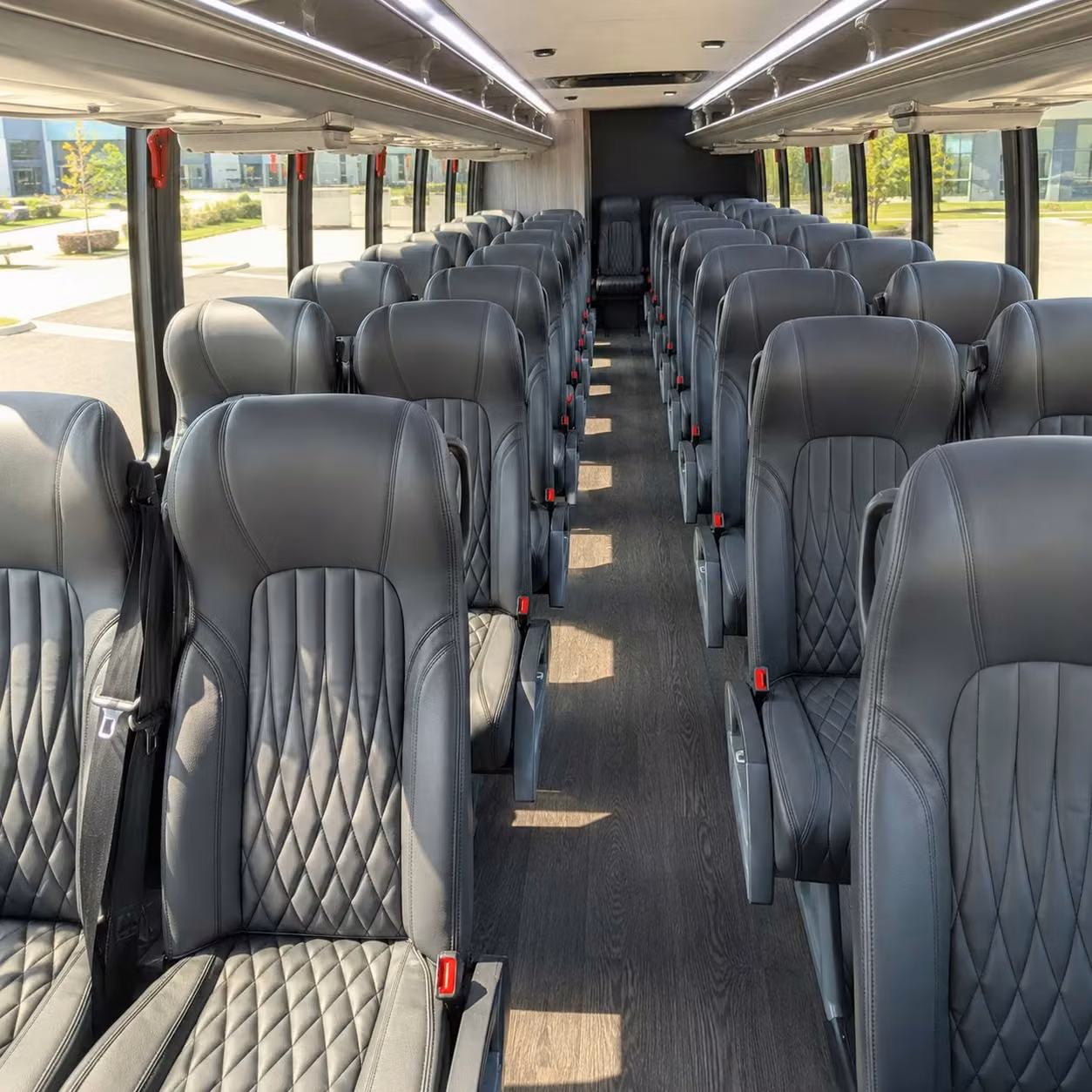 35 passenger minibus inside